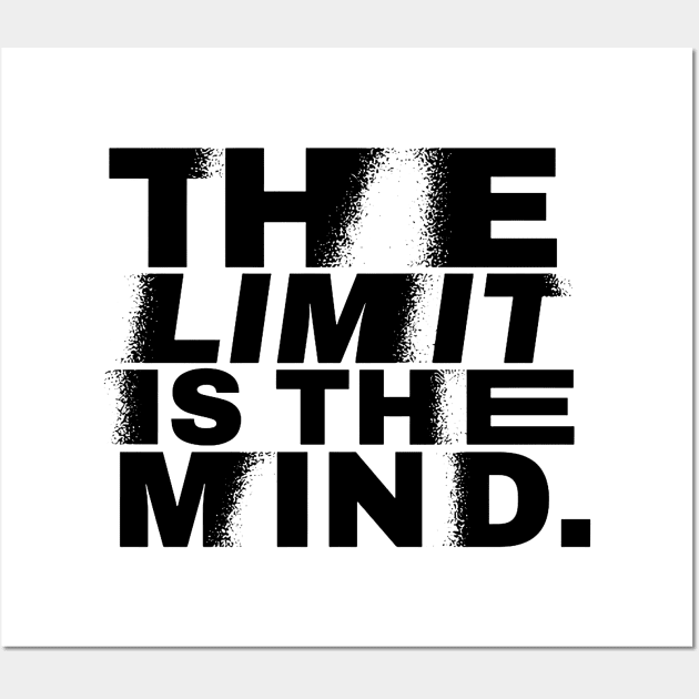 The Limit is the Mind Wall Art by Ac Vai